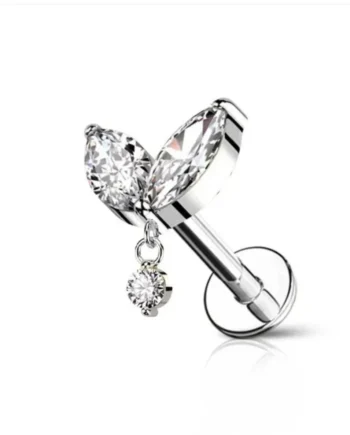 Labret gem pendant