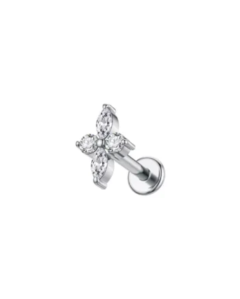 Labret-flower-silver